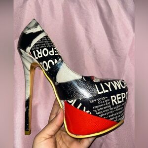 Marilyn platform heels